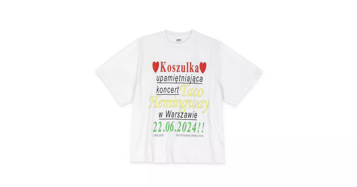 応援グッズ Tacos Taco Hemingway - Oficjalny Sklep Taco Hemingway